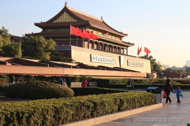 Tian'an Men - Praça da paz Celestial - Pequim