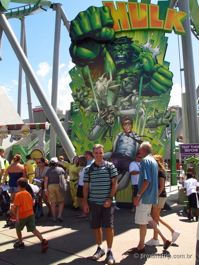 entrada da Montanha russa do Hulk - Islands of Adventure entrada da Montanha russa do Hulk - Islands of Adventure