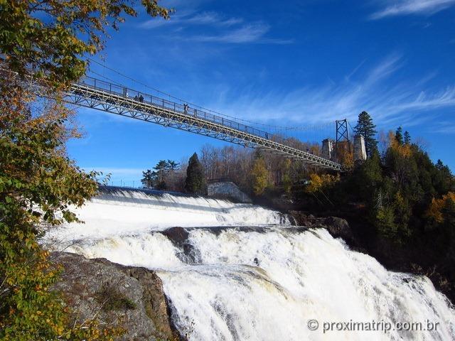 Ponte sobre Montmorency Falls