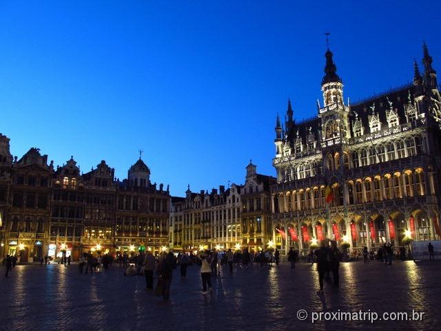 Grand Place em Bruxelas - A mais bela das praças da Europa Grand Place em Bruxelas - A mais bela das praças da Europa