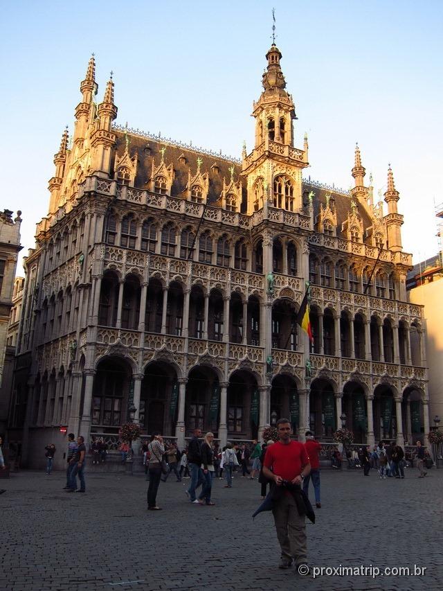 La Maison du Roi na Grand Place em Bruxelas La Maison du Roi na Grand Place em Bruxelas