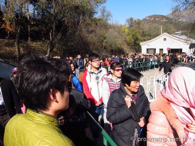 fila do teleférico