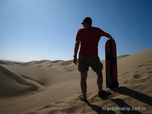 Sandboard no deserto de Ica - Huacachina