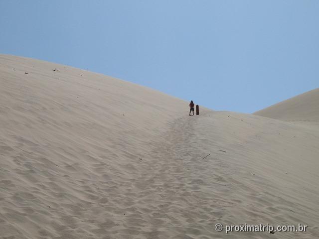 Sandboard no deserto de Ica - Oásis de Huacachina