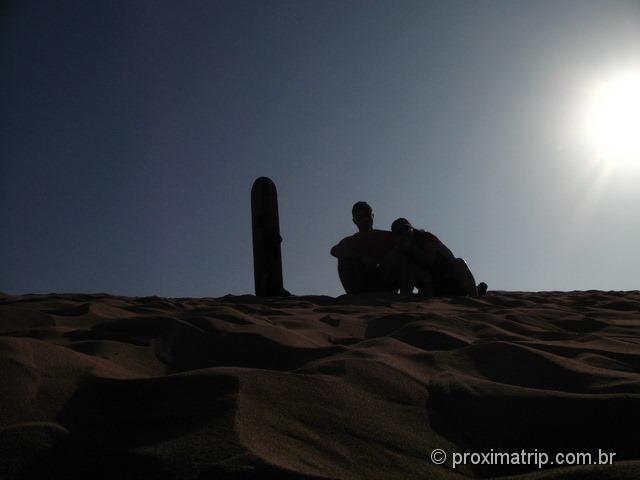 Sandboard no deserto de Ica - Huacachina