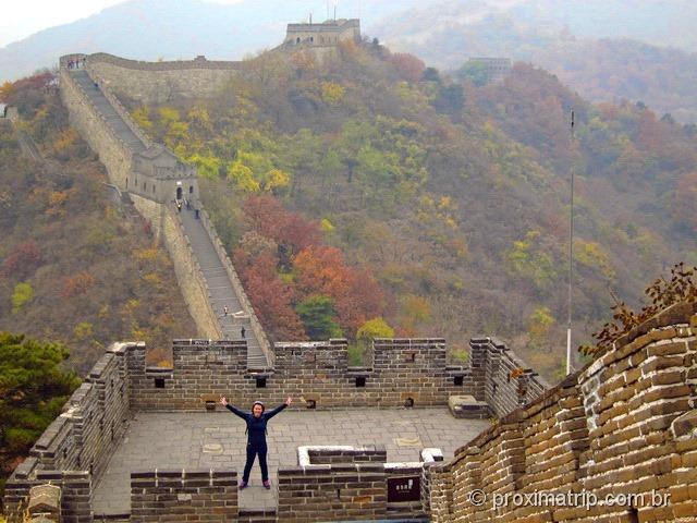 Grande Muralha da China em Mutianyu