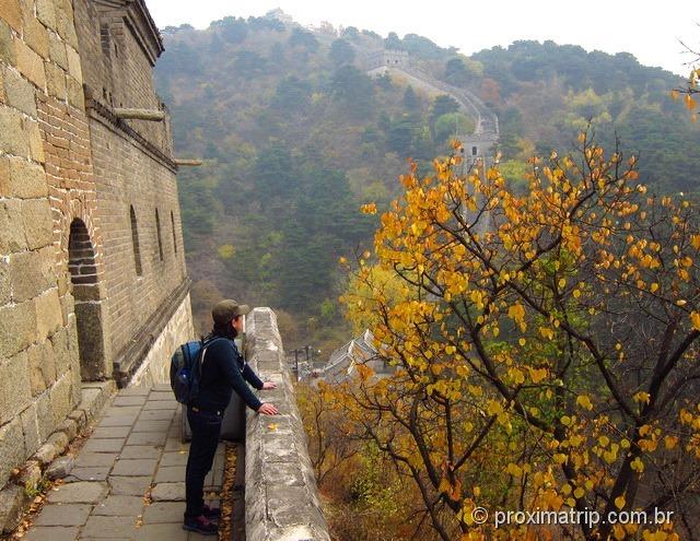 Grande Muralha da China em Mutianyu