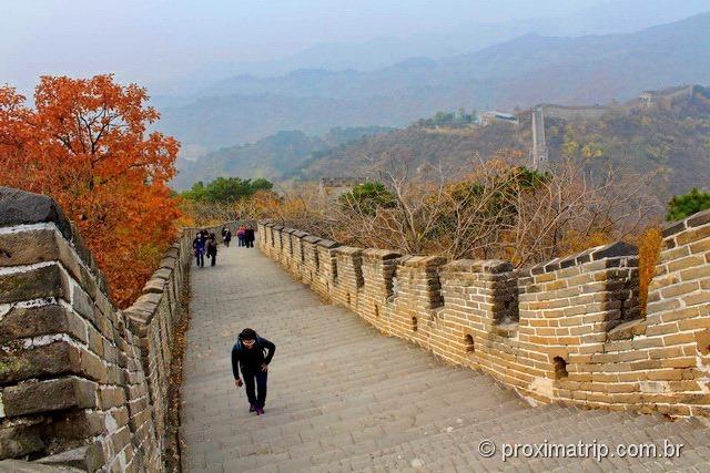 Grande Muralha da China em Mutianyu