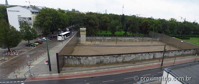 Muro de Berlim no Memorial Gedenkstätte