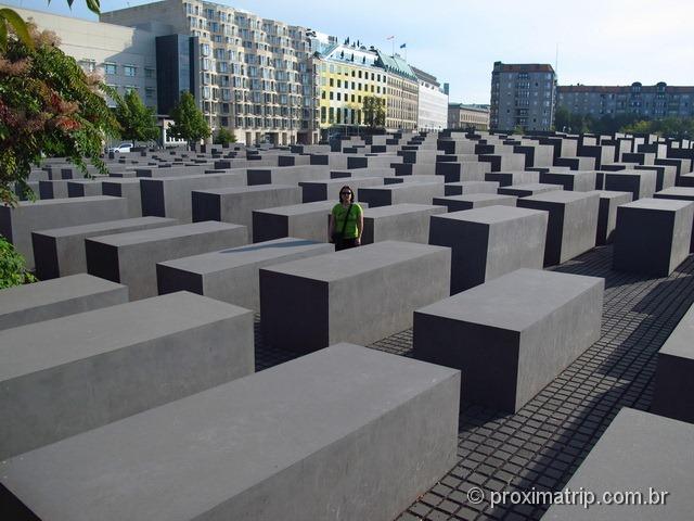 Memorial às vitimas do Holocausto - Monumento aos judeus mortos da Europa