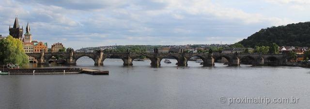 Ponte Carlos vista da Ponte Manesuv