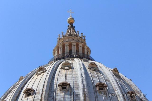 Cúpula da Basílica de São Pedro, no Vaticano