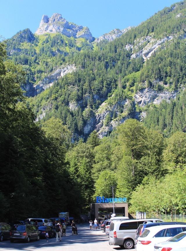 Entrada do Parque do Lago Blausee - Suíça