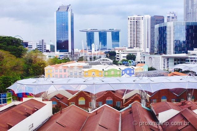 Prédios em Singapura