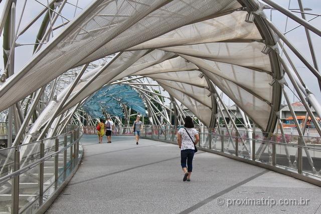 Helix Bridge, modernidade em Cingapura
