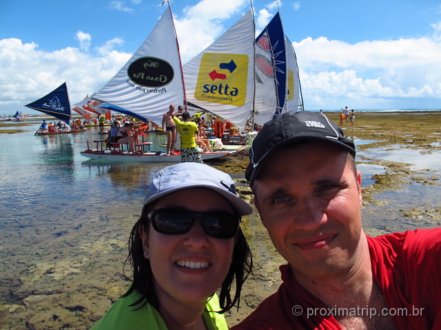 Visita aos recifes de coral em Porto de Galinhas