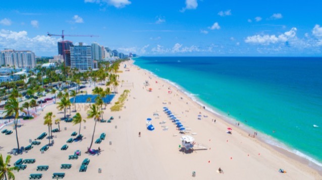 Fort Lauderdale Beach Florida USA