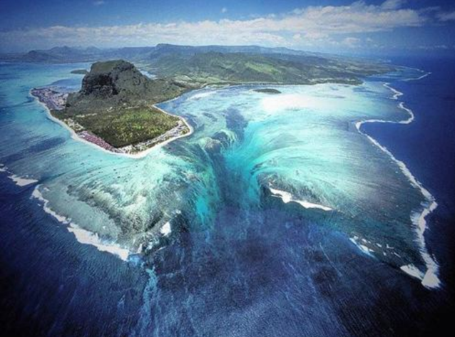 Illusionwaterfall mauritius