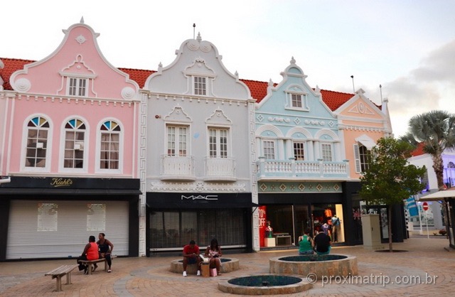 Casinhas "holandesas" em Aruba