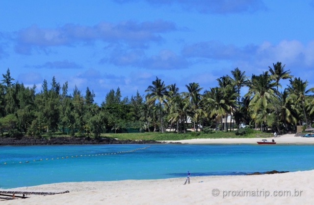 Praia do Hotel/Resort Constance Belle Mare Plage