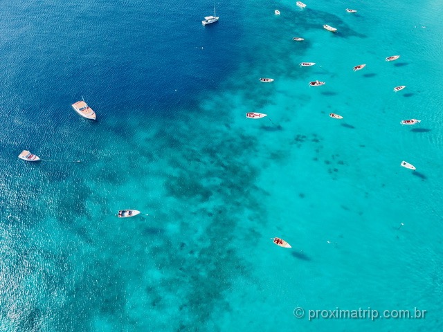 A linda Playa Piskado, em Curaçao