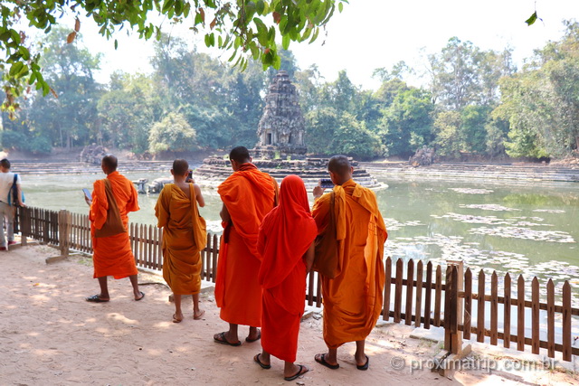 monjes camboja