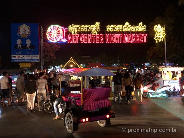 Night Market Camboja