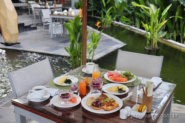 Onde ficar em Bali: escolha um hotel com café da manhã delicioso!