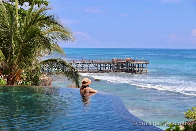 Infinity pool do Ayana Resort & SPA