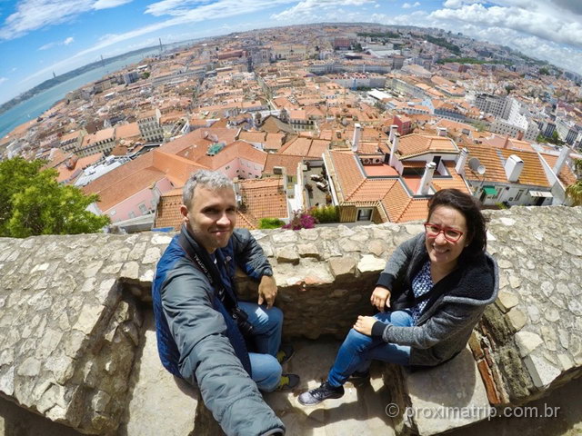 Melhor Vista de Lisboa - Mirante do Castelo de São Jorge