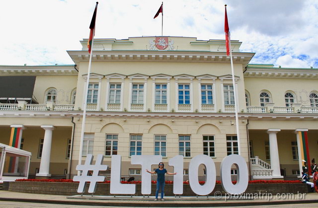 O que fazer na Lituania - visite o Palácio Presidencial