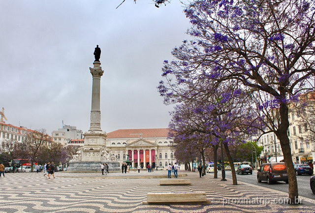 praça rossio lisboa