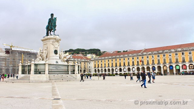 o que fazer lisboa Praça Comércio