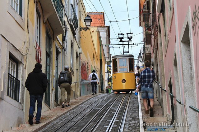 Elevador da Bica em Lisboa