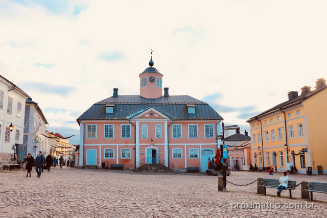 O que fazer em Porvoo: não deixe de visitar o Museu da cidade, no prédio da antiga prefeitura!