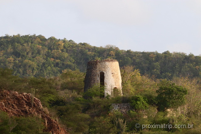 Os moinhos das plantations de açúcar: atração turística histórica de Antígua e Barbuda