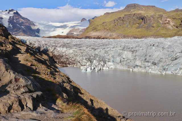 Glaciares: um dos principais elementos na paisagem da Islândia!