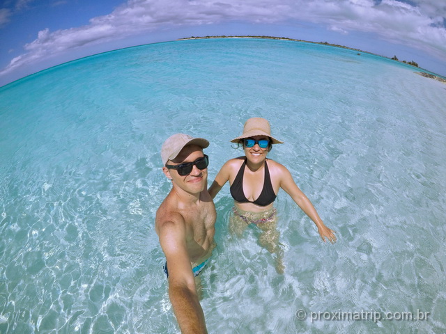 Curtindo as águas cristalinas das praias em Turks and Caicos!