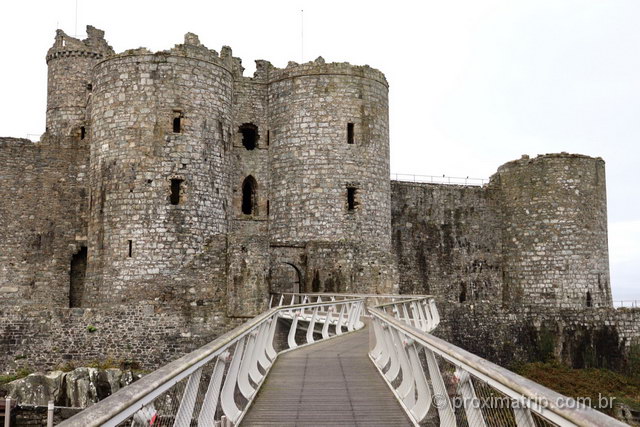 Castelo de Harlech: um dos lugares imperdíveis para visitar no País de Gales!