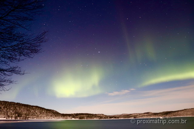 Aurora Boreal na Lapônia, Finlândia