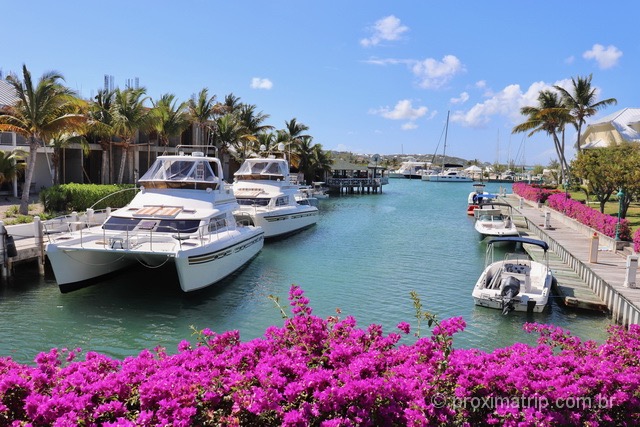 Atração turística em Providenciales, Turks and Caicos: Marina Turtle Cove