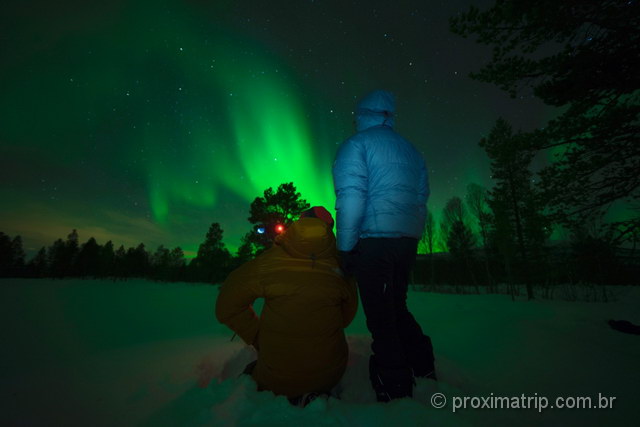 fotografando a Aurora Boreal: beleza indescritível