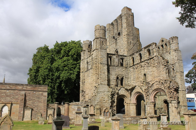 A Abadia de Kelso: uma das atrações medievais de Northumberland