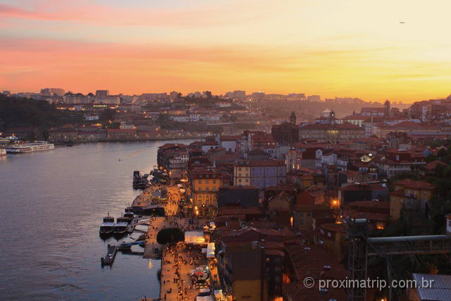 Onde assistir o pôr do sol em Porto - Portugal