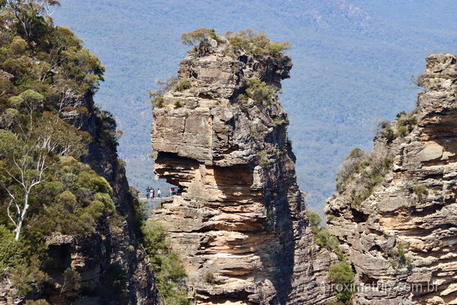 Trilha Three Sisters Walk, no Blue Mountains National Park