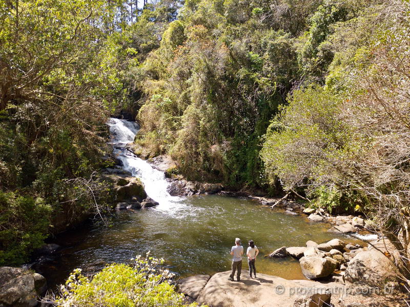 Cachoeira do Simão, em Gonçalves