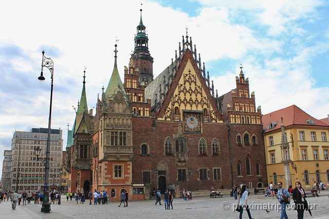 praça mercado Wroclaw