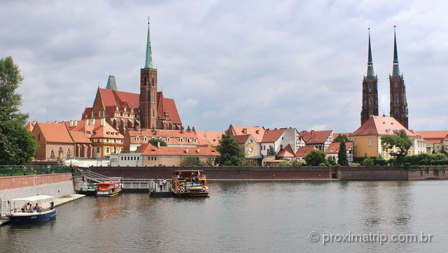 Ilha das Catedrais em Wroclaw