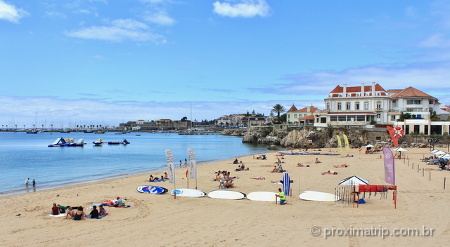 Praia da Conceição em Cascais