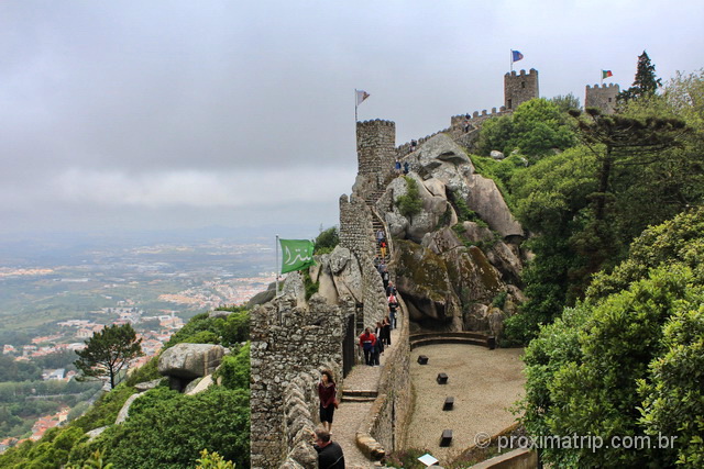 O que fazer em Sintra - Castelo dos Mouros